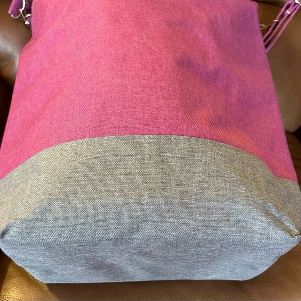 Pink LockNLock lunch bag